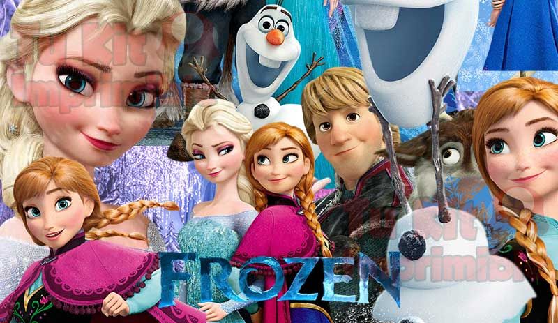 Kit Imprimible Frozen
