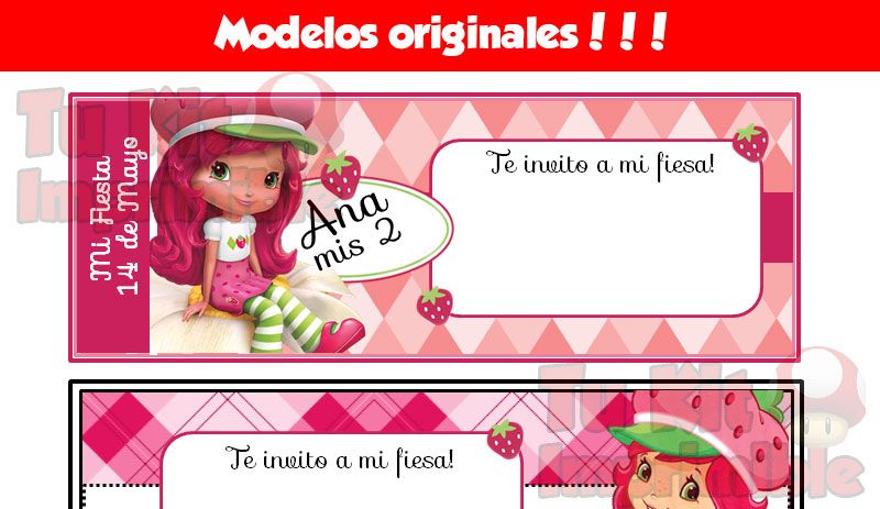 Candy Bar Frutillitas