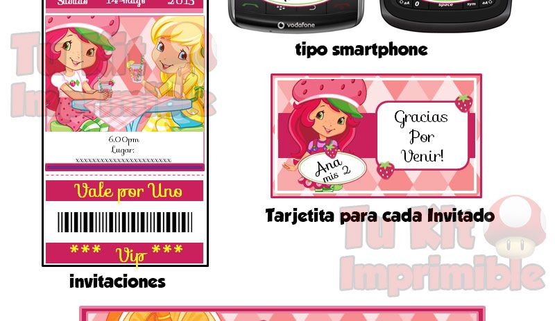 Candy Bar Frutillitas