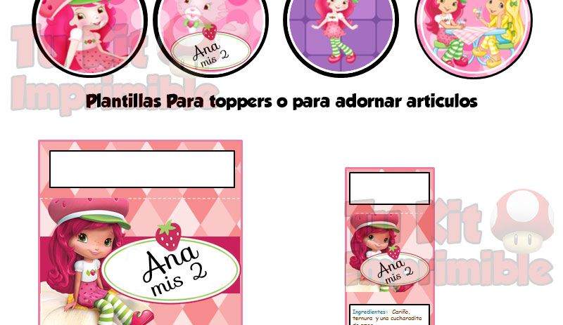 Candy Bar Frutillitas