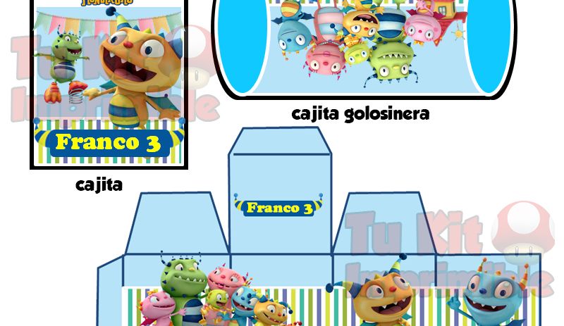 Kit Imprimible Henry Monstruito