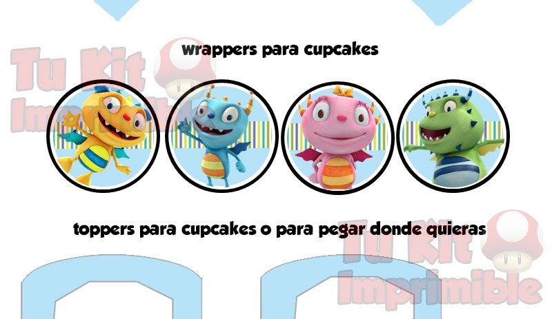Kit Imprimible Henry Monstruito
