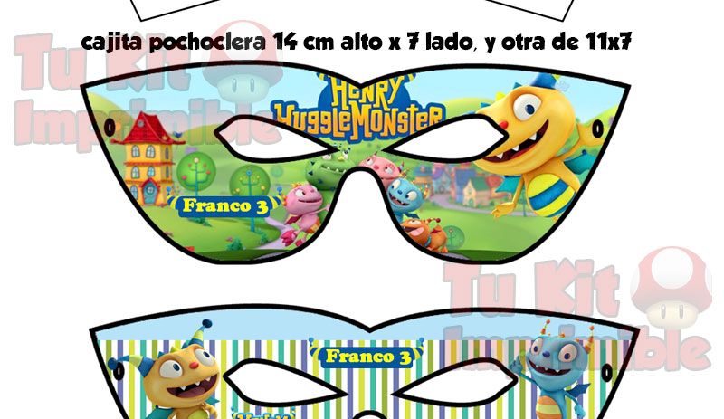 Kit Imprimible Henry Monstruito