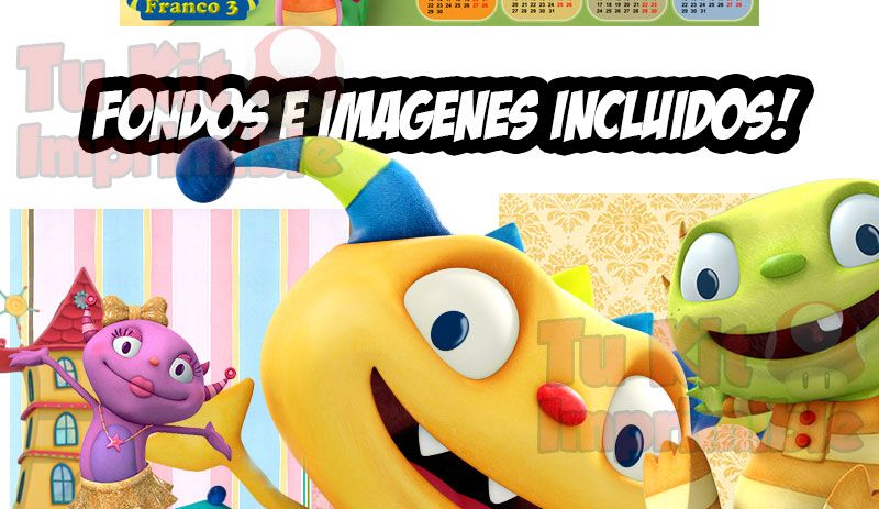 Kit Imprimible Henry Monstruito