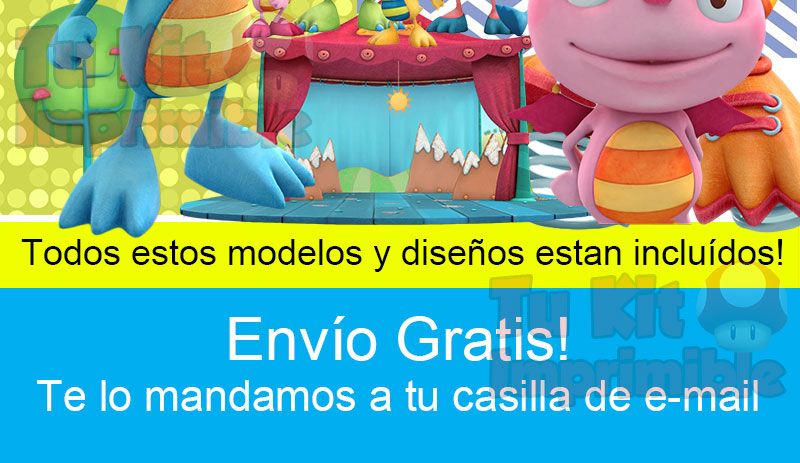 Kit Imprimible Henry Monstruito
