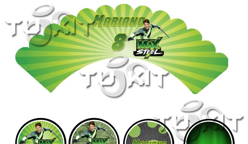 Invitaciones Max Steel