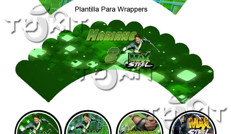 Invitaciones Max Steel