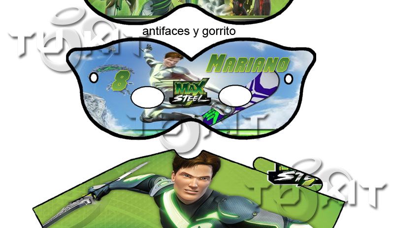 Invitaciones Max Steel