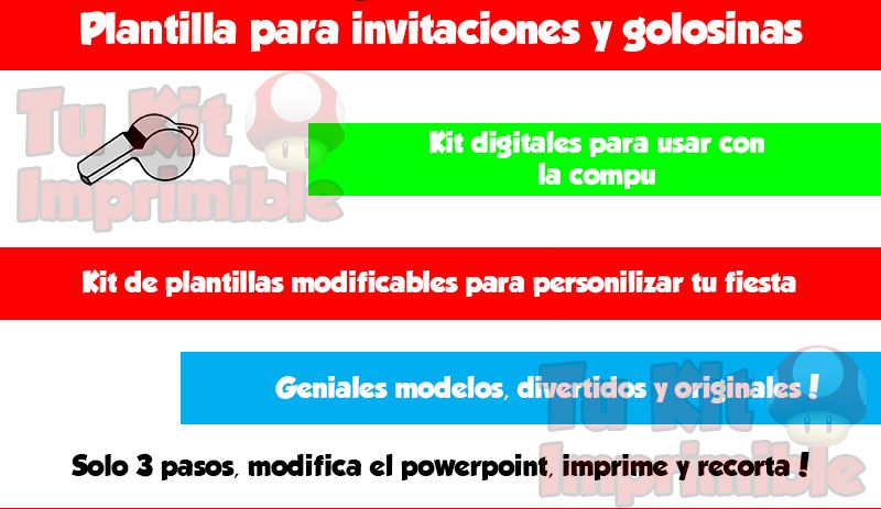 Kit Imprimible Metegol