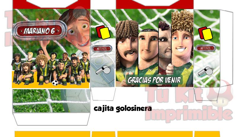 Kit Imprimible Metegol
