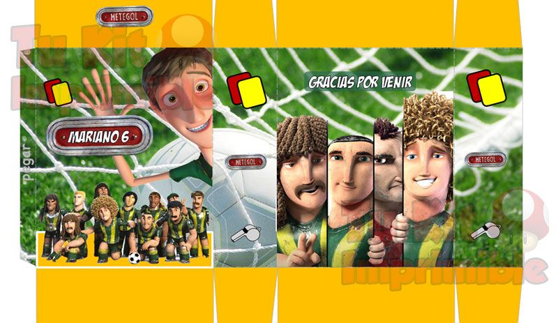 Kit Imprimible Metegol