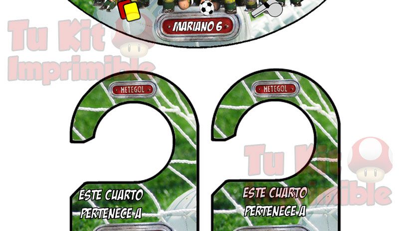 Kit Imprimible Metegol