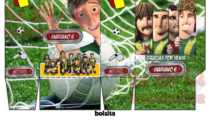 Kit Imprimible Metegol
