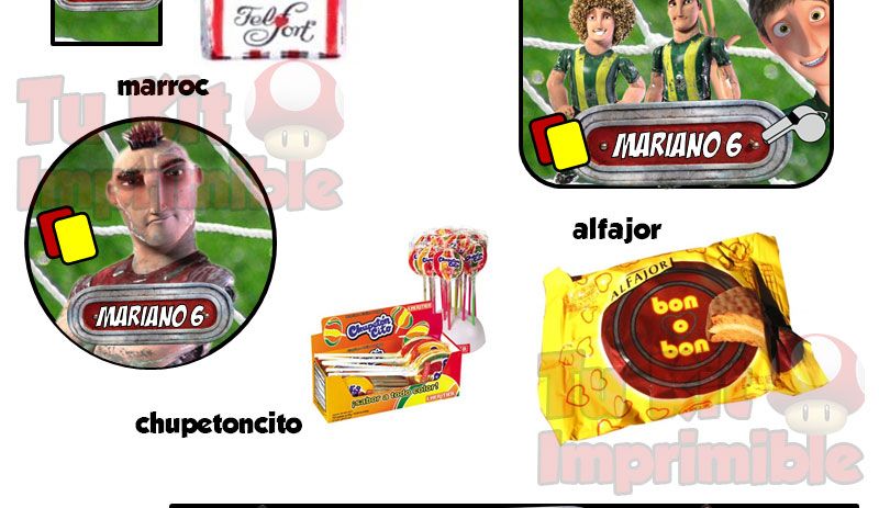 Kit Imprimible Metegol