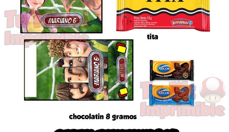 Kit Imprimible Metegol