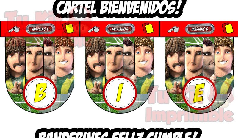Kit Imprimible Metegol