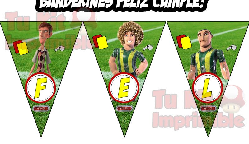 Kit Imprimible Metegol