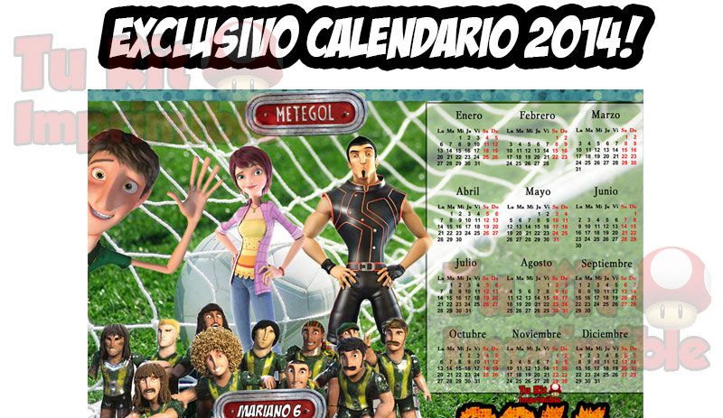 Kit Imprimible Metegol