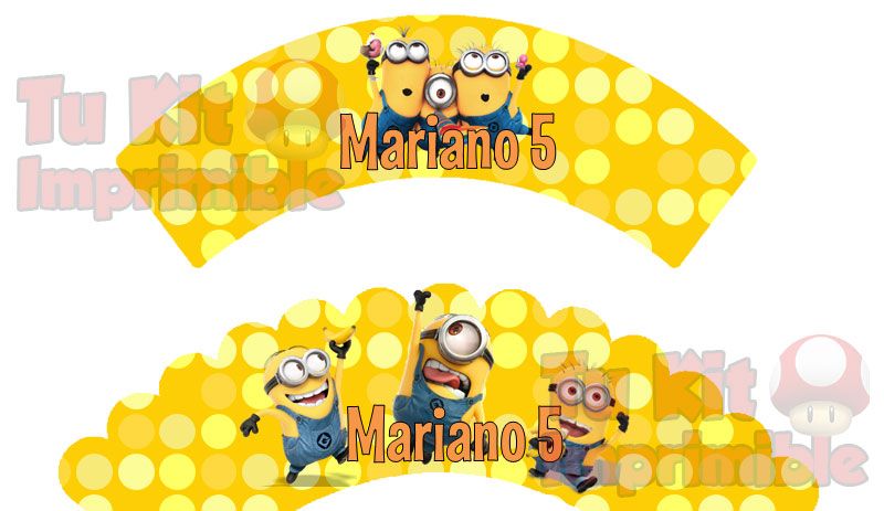 Kit Imprimible Mi Villano Favorito 2