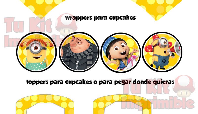 Kit Imprimible Mi Villano Favorito 2