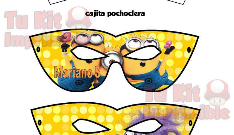 Kit Imprimible Mi Villano Favorito 2