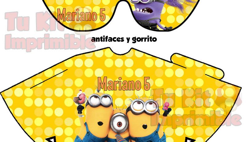 Kit Imprimible Mi Villano Favorito 2