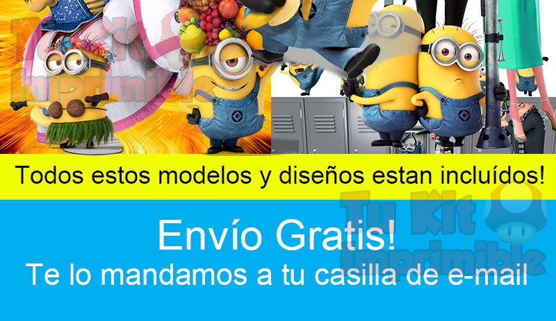 Kit Imprimible Mi Villano Favorito 2