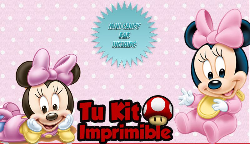 Kit Imprimible Minnie