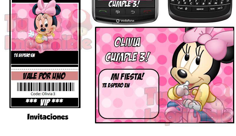 Kit Imprimible Minnie