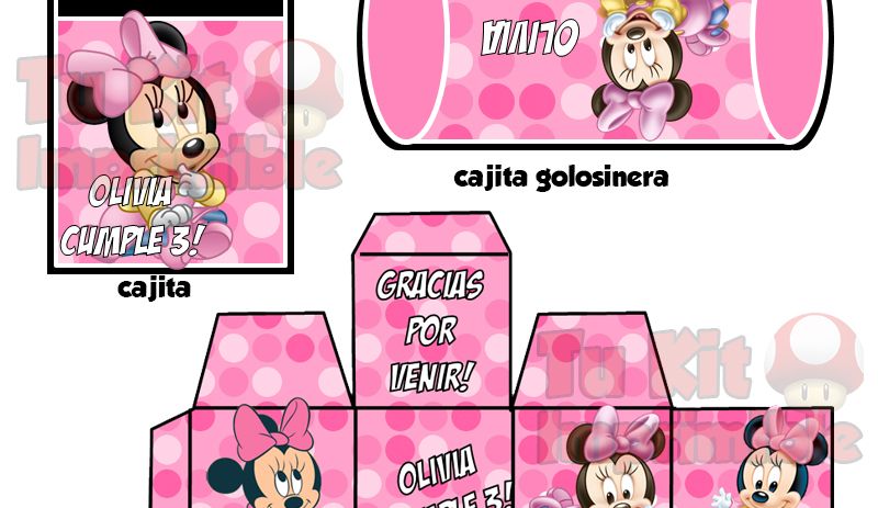 Kit Imprimible Minnie
