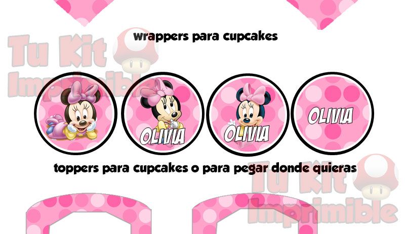 Kit Imprimible Minnie