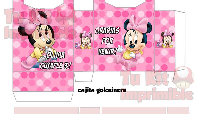 Kit Imprimible Minnie