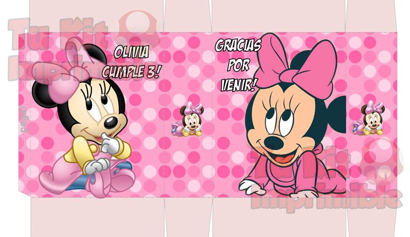 Kit Imprimible Minnie
