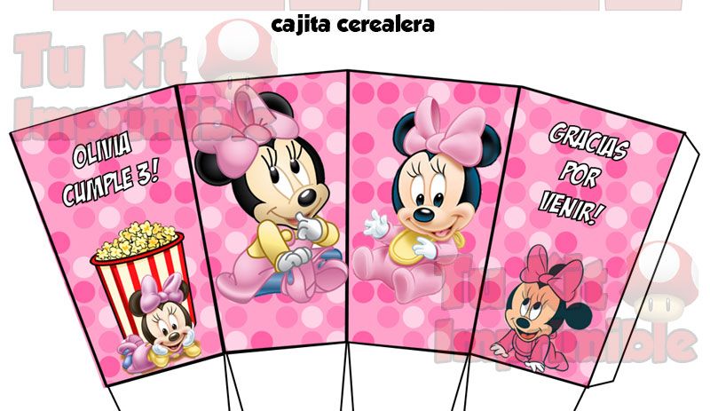 Kit Imprimible Minnie