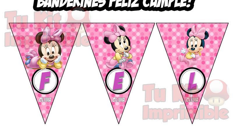 Kit Imprimible Minnie