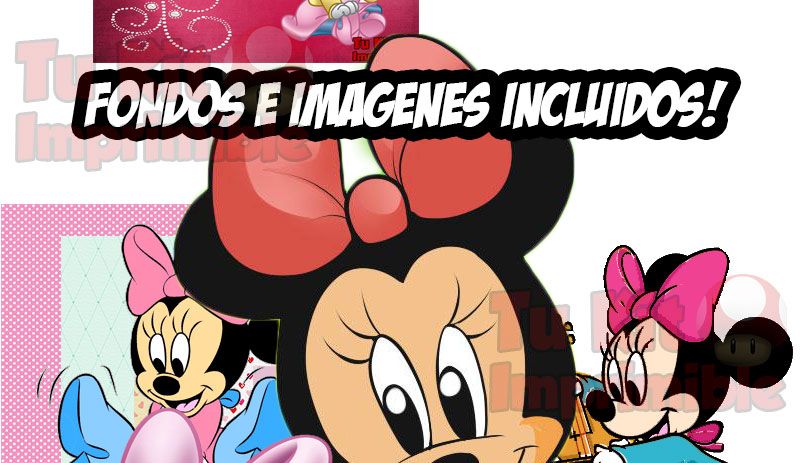 Kit Imprimible Minnie