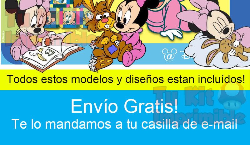 Kit Imprimible Minnie