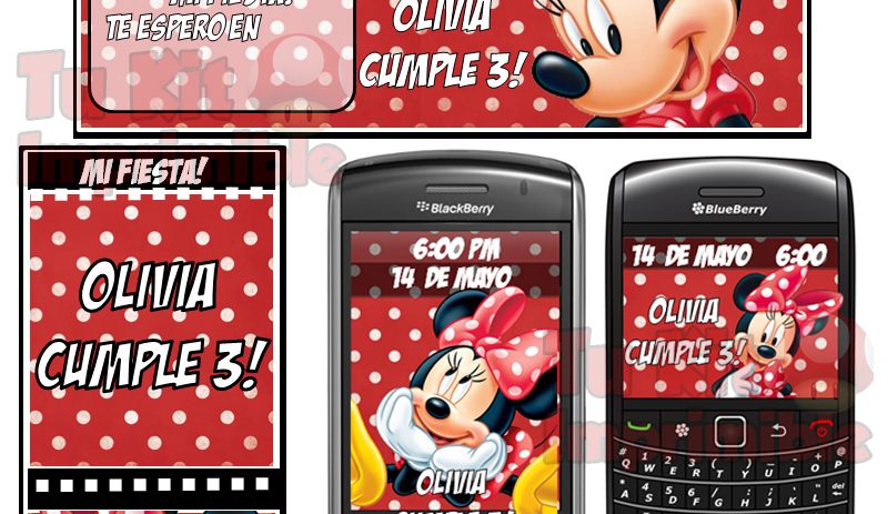 Kit Imprimible Minnie