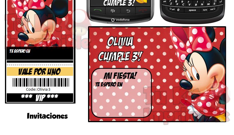 Kit Imprimible Minnie