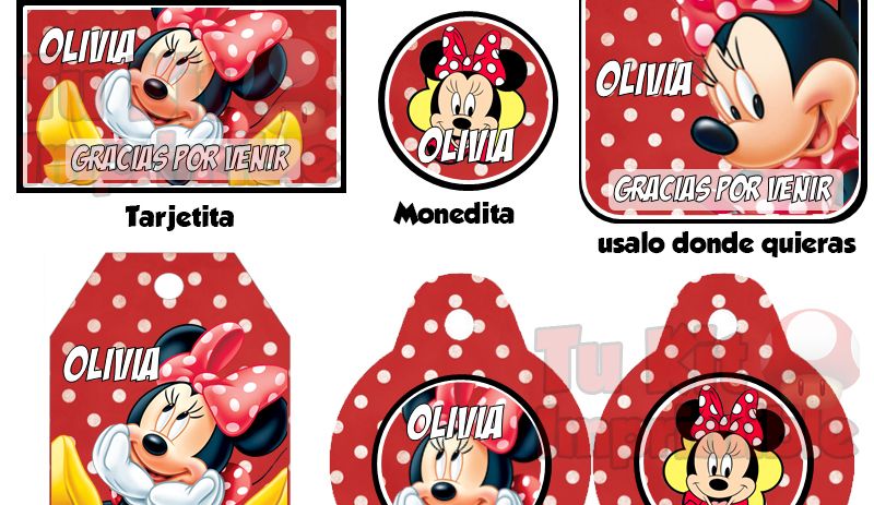 Kit Imprimible Minnie