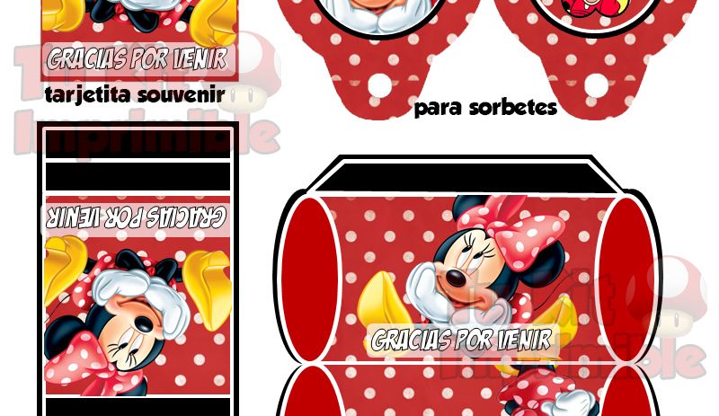 Kit Imprimible Minnie