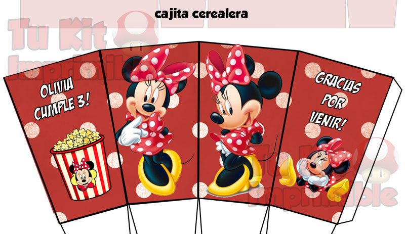 Kit Imprimible Minnie