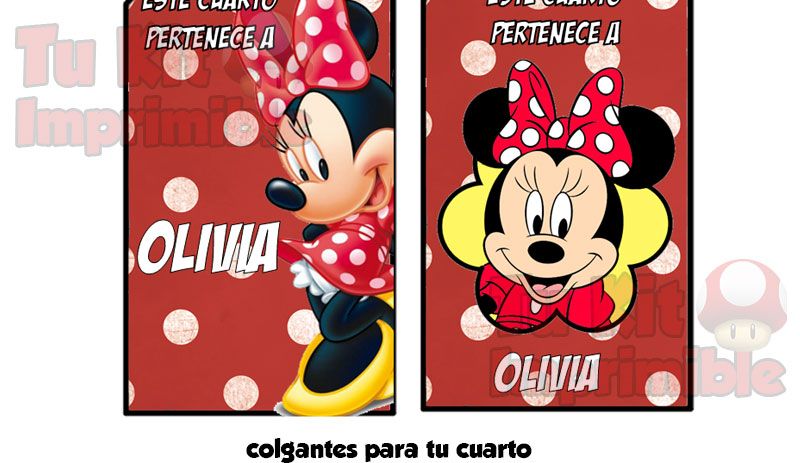 Kit Imprimible Minnie