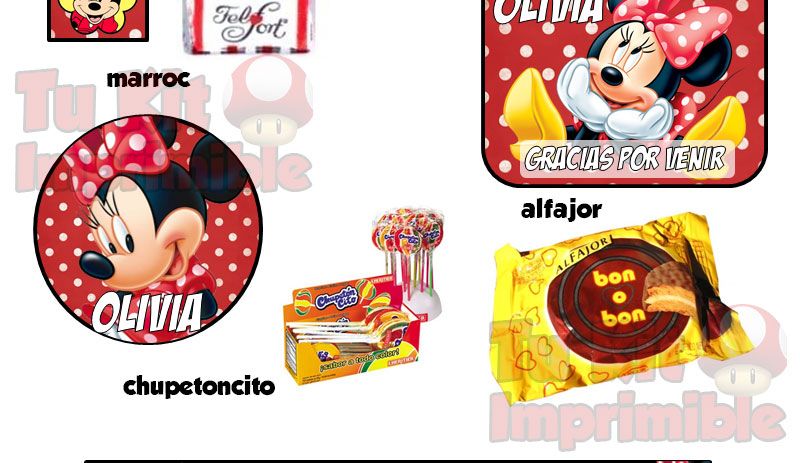 Kit Imprimible Minnie