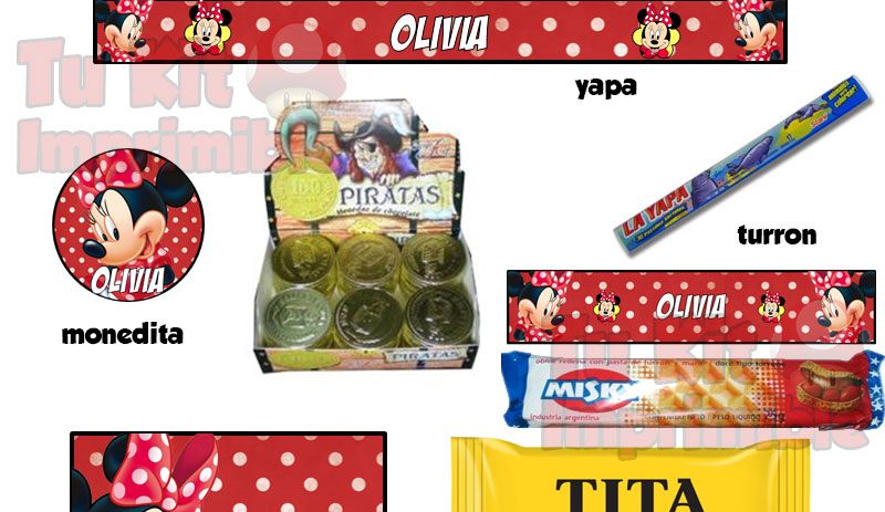 Kit Imprimible Minnie
