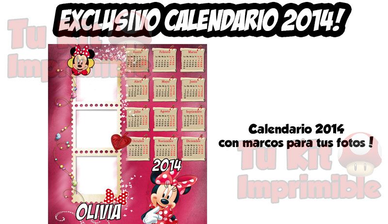 Kit Imprimible Minnie