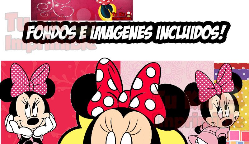 Kit Imprimible Minnie