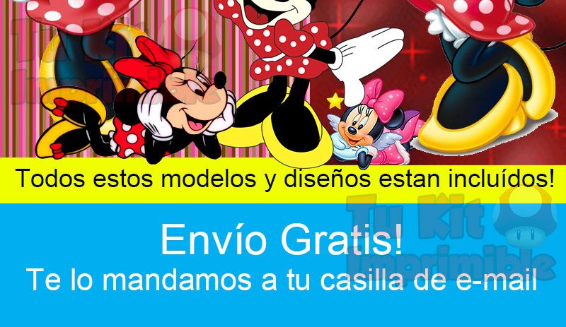 Kit Imprimible Minnie