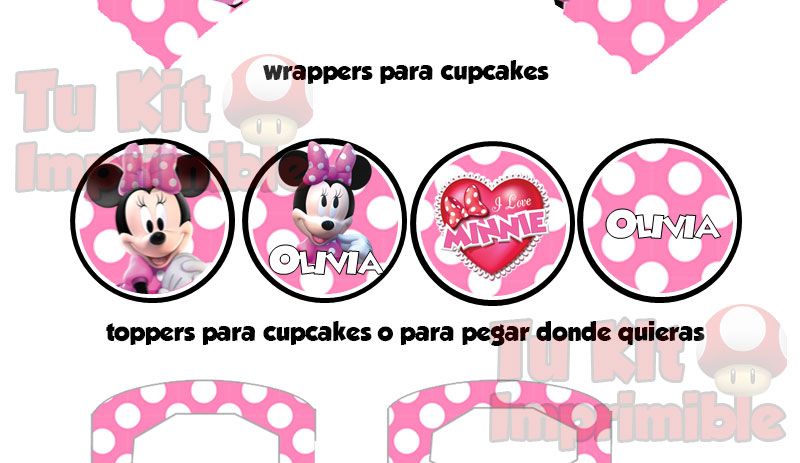 Kit Imprimible Minnie