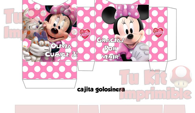 Kit Imprimible Minnie